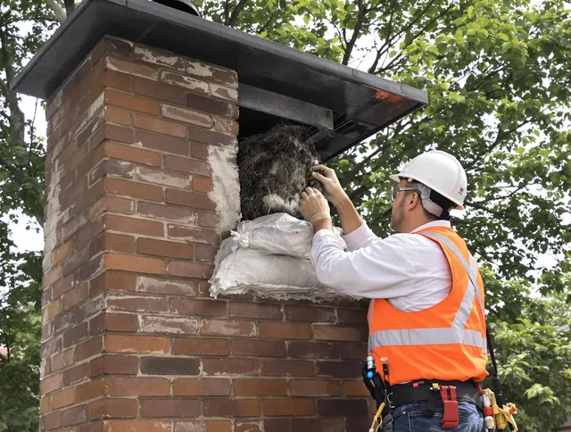 Humane removal of debris and animals by San Gabriel Chimney Sweep in San Gabriel, CA