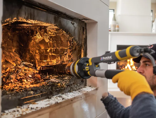 Professional chimney cleaning by San Gabriel Chimney Sweep in San Gabriel, CA
