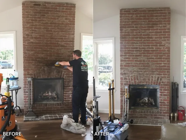 Finished chimney sweeping service by San Gabriel Chimney Sweep in San Gabriel, CA