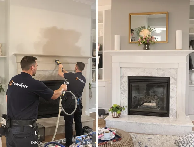 Professional soot removal by San Gabriel Chimney Sweep team in San Gabriel, CA